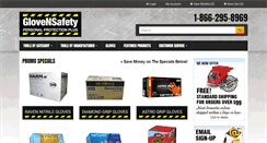 Desktop Screenshot of glovensafety.com